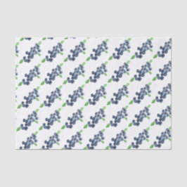 Papel De Seda Padrão de Berries de fruta de Comida de aquarelas