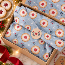 Padrão de Biscoitos de Natal com Geleia Festa