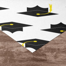 Padrão de bonés de formatura