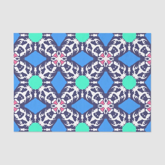Papel De Seda padrão de Bulldog Francês (Frente )