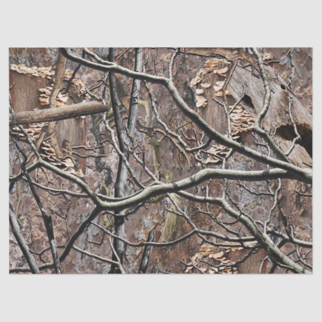 Papel De Seda Padrão de Camuflagem de Caça 8 (Frente )