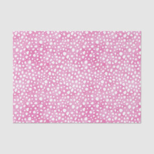 Papel De Seda Padrão de Chita Rosa Divertido