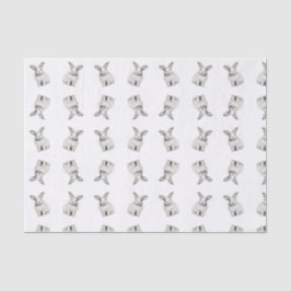 Papel De Seda Padrão de coelhinho bonito