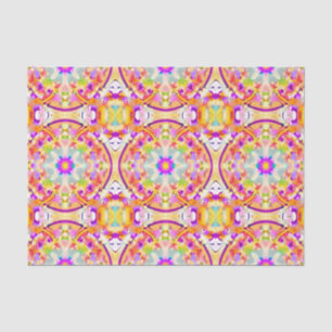 Papel De Seda Padrão de coloração branca do Primavera