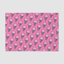 Padrão de Cones de Sorvete Cute