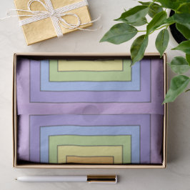 Papel De Seda Padrão de cores do arco-íris coloridas moderno