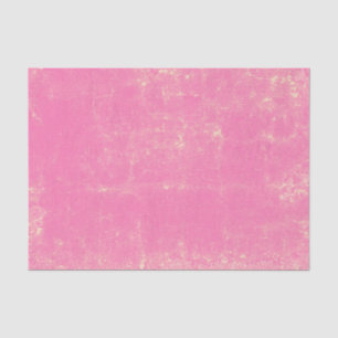 Papel De Seda Padrão de Decodificação Chic do Pastel Rosa de Tex