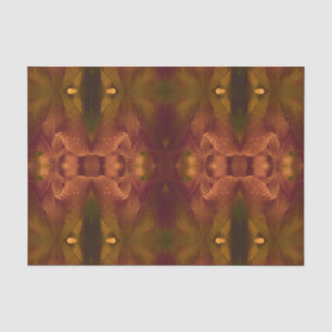 Papel De Seda Padrão de Decoupage Metálica Marrom Abstrato