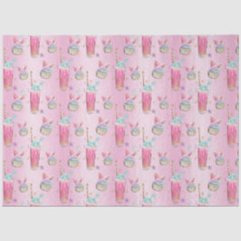 Papel De Seda Padrão de Doces e Açúcar