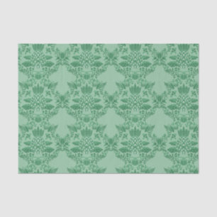 Papel De Seda Padrão de Enfeites de natal de abacaxi festivo