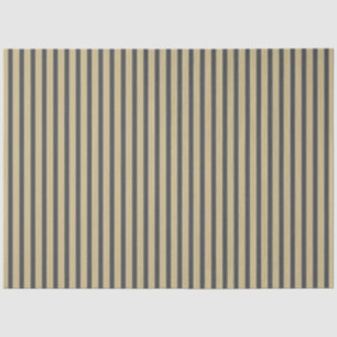 Papel De Seda Padrão de faixas simples preto Dourado geométrico