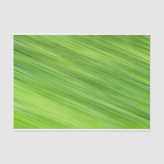 Papel De Seda Padrão de faixas verdes (Frente )