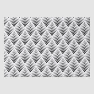 Papel De Seda Padrão de Flores do Ventilador Preto em Deco de Ar