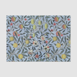 Papel De Seda Padrão de Frutas Romã Vintage de William Morris