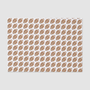 Papel De Seda Padrão De Futebol Da Watercolor