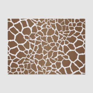 Papel De Seda Padrão de girafa safari