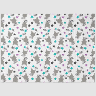 Papel De Seda Padrão de guaxinim