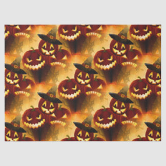 Papel De Seda Padrão de Halloween