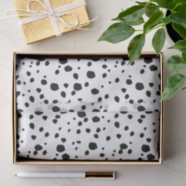 Papel De Seda Padrão de Impressão Animal de Cachorro Dalmatiano