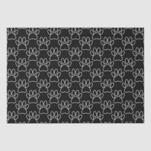 Papel De Seda Padrão De Impressão Da Patilha Da Patilha De Carto