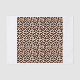 Papel De Seda Padrão de Impressão do Animal Giraffe