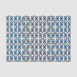 Papel De Seda Padrão de Inicialização Moderna do meio século