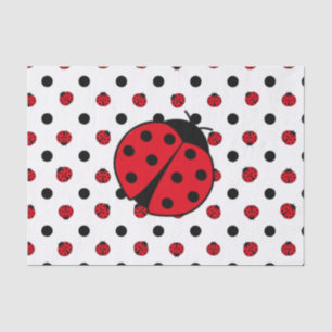 Papel De Seda Padrão de ladybug