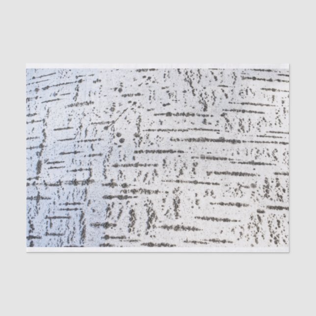Papel De Seda Padrão de latido de aves (Frente )