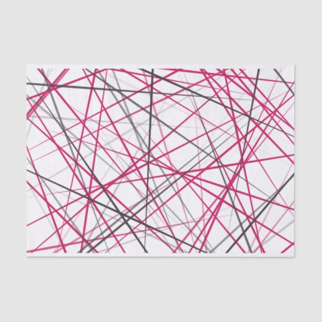 Papel De Seda Padrão de Linha Mensal (Frente )