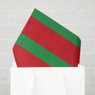 Papel De Seda Padrão de listras vermelhas, cinzas e verdes