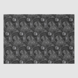 Papel De Seda Padrão de lua cheia do Falcão