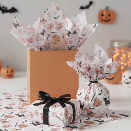 Papel De Seda Padrão de Magia de Halloween Spooks & Spells ID132