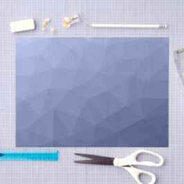 Papel De Seda Padrão de malha geométrica gradiente azul cinza