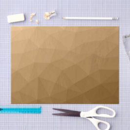 Papel De Seda Padrão de malha geométrica gradiente ombre marrom