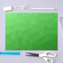 Papel De Seda Padrão de malha geométrica gradiente verde claro