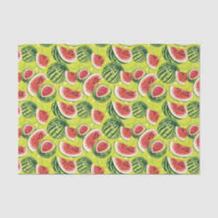 Papel De Seda Padrão de Melancia 2