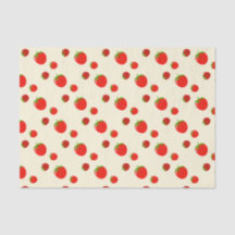 Padrão de morango vermelho a rosa pálido