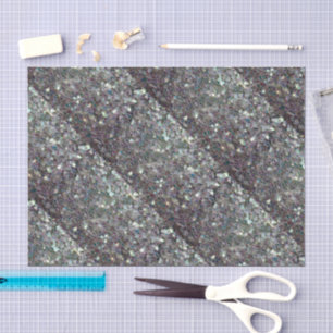 Papel De Seda Padrão de mosaico prateado colorido brilhante