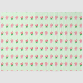 Papel De Seda Padrão de Nadinhos de Candy de Natal