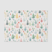 Padrão de Natal de Aquarela