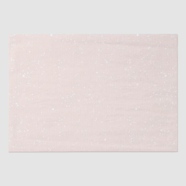 Papel De Seda Padrão de neve (Frente )