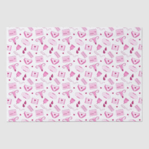Papel De Seda Padrão de Períodos