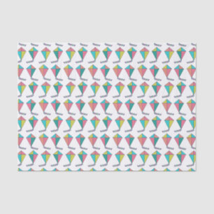 Papel De Seda Padrão de pipa retrô