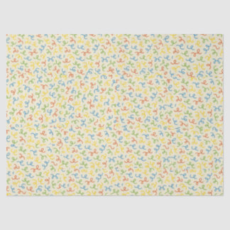 Papel De Seda Padrão de Rabisco de Macarrão do Chef