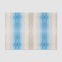 Papel De Seda Padrão de repetição de onda de salgado na costa co