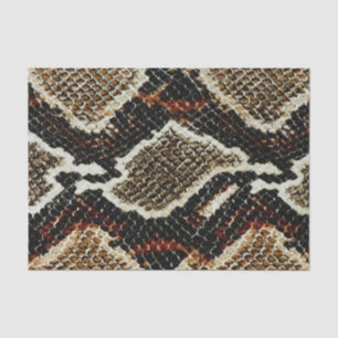 Papel De Seda padrão de répteis selvagem cobra impressão