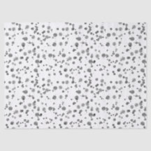 Padrão de Spot Dalmático Moderno em Aquarela