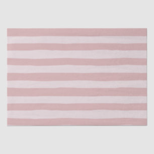 Papel De Seda Padrão de Stripe Rosa Dois Bons tons de Rosa