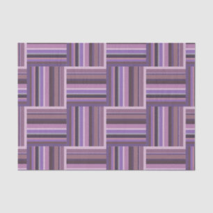 Papel De Seda Padrão de tecelagem das faixas de Mauve