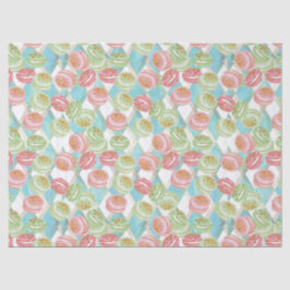 Papel De Seda Padrão de tempo do chá